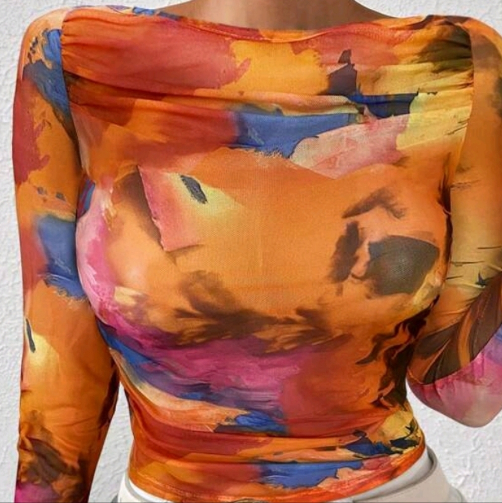 New Listing: SHEIN: Mesh Top